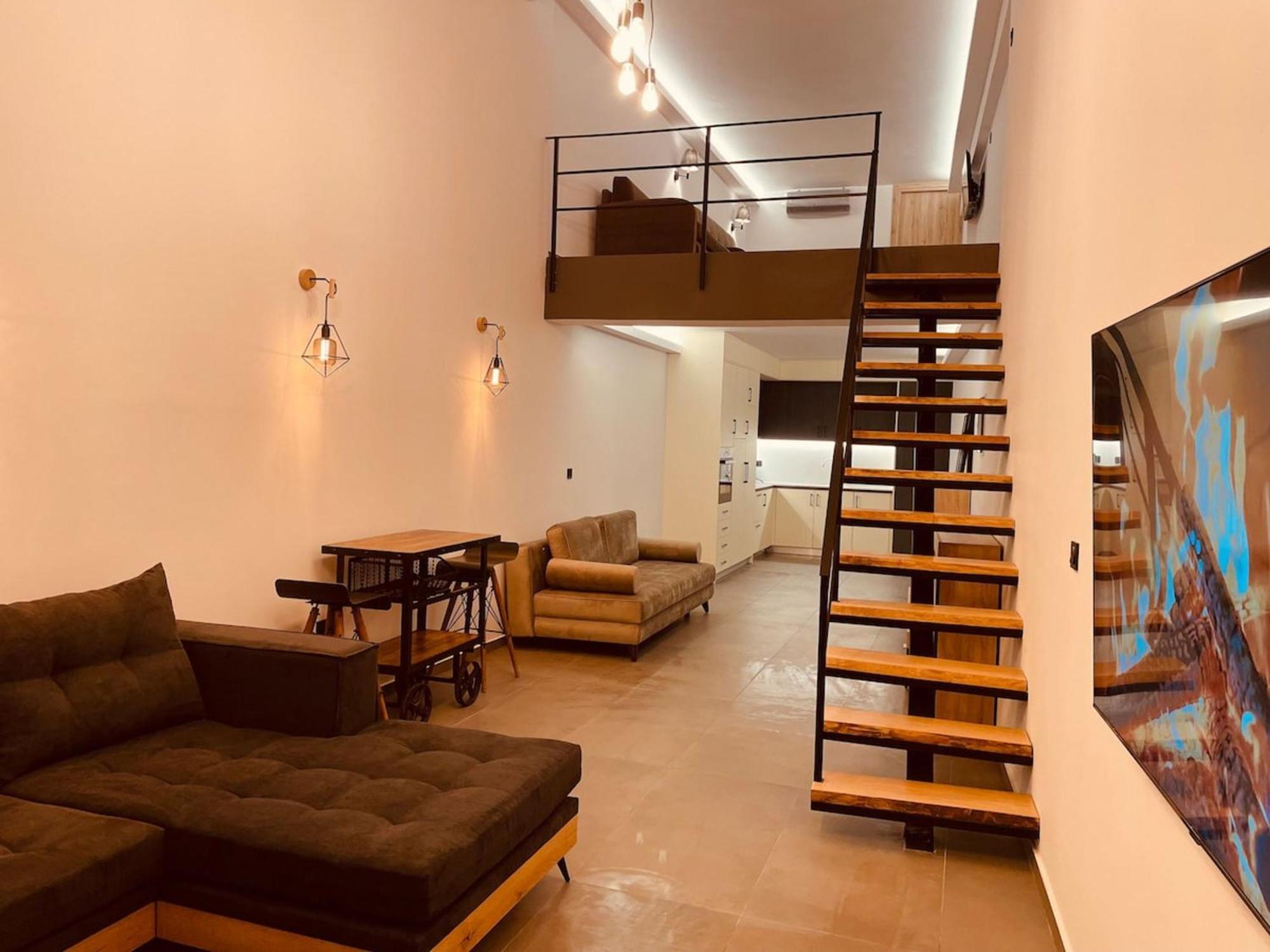 Loft Athens -Nomad Friendly # Superhost Hub#アパートメント エクステリア 写真