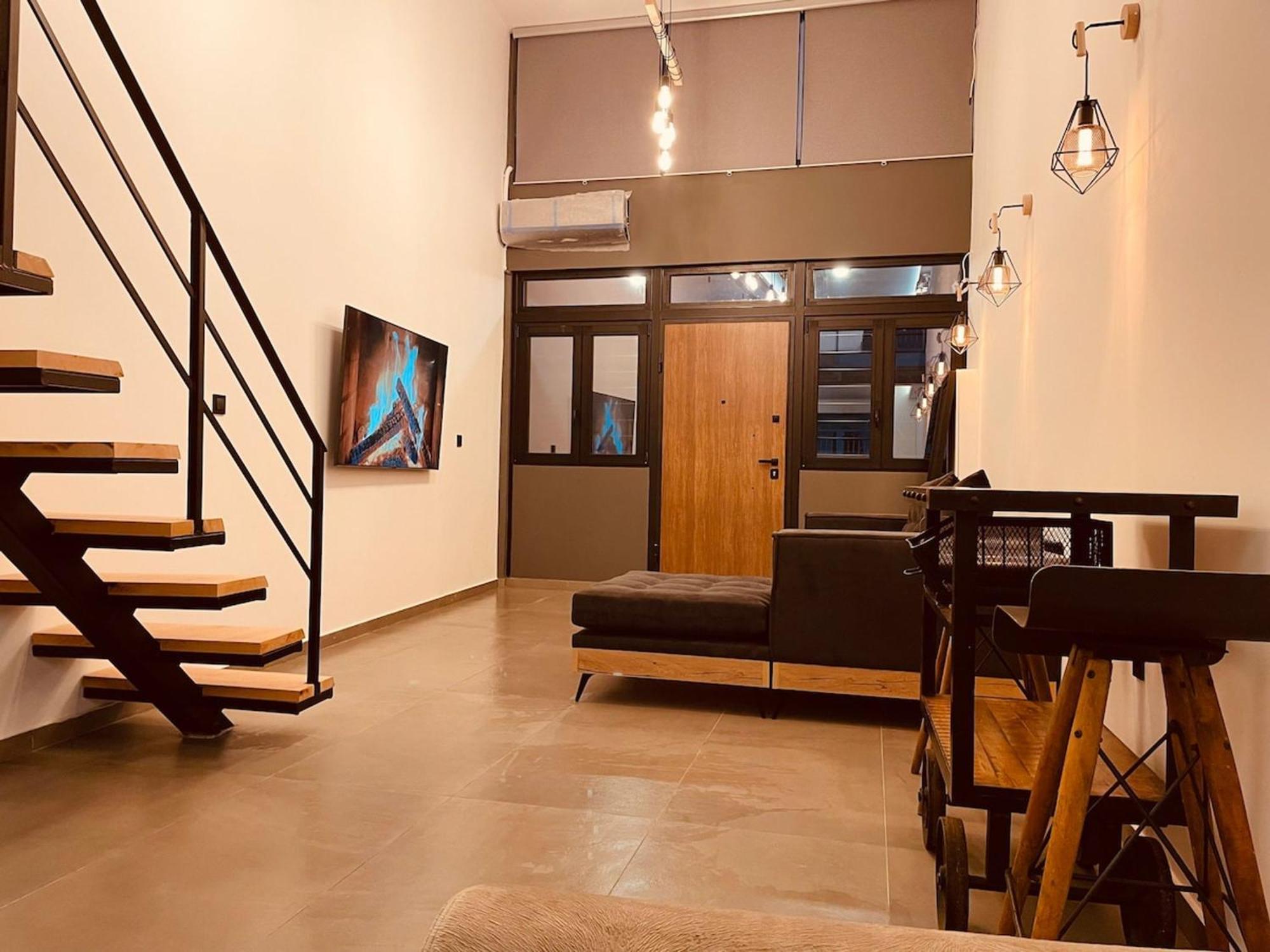 Loft Athens -Nomad Friendly # Superhost Hub#アパートメント エクステリア 写真